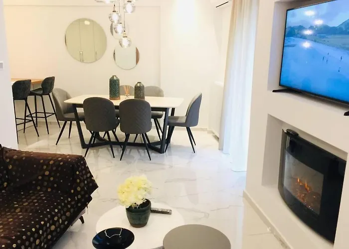 Forumland Modern Cozy In Kalamaria 90sqm 2 Beds *
