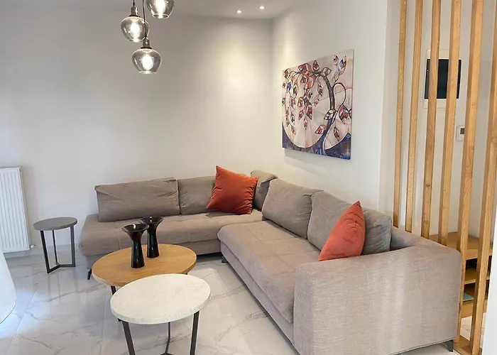 Forumland Modern Cozy In Kalamaria 90sqm 2 Beds Салоники