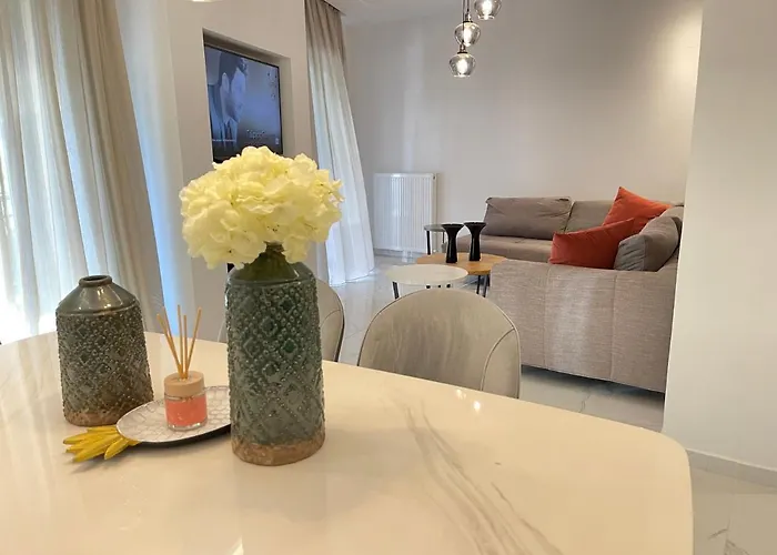 Forumland Modern Cozy In Kalamaria 90sqm 2 Beds *
