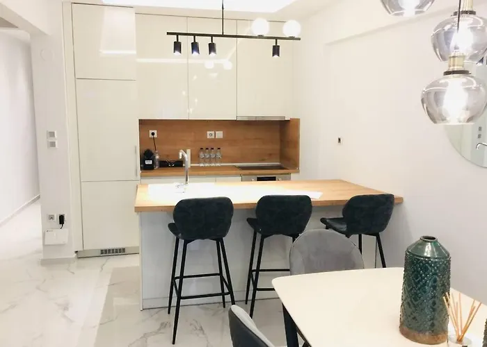 Forumland Modern Cozy In Kalamaria 90sqm 2 Beds *
