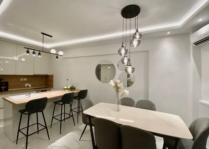 Apartmán Forumland Modern Cozy In Kalamaria 90sqm 2 Beds *