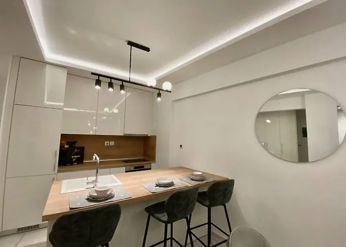 Apartmán Forumland Modern Cozy In Kalamaria 90sqm 2 Beds