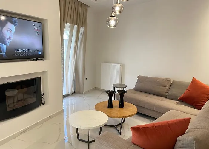 Forumland Modern Cozy In Kalamaria 90sqm 2 Beds