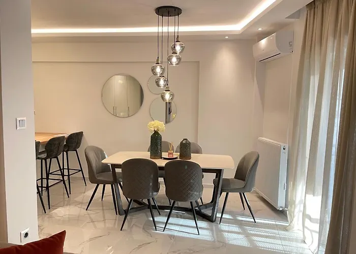 Forumland Modern Cozy In Kalamaria 90sqm 2 Beds *